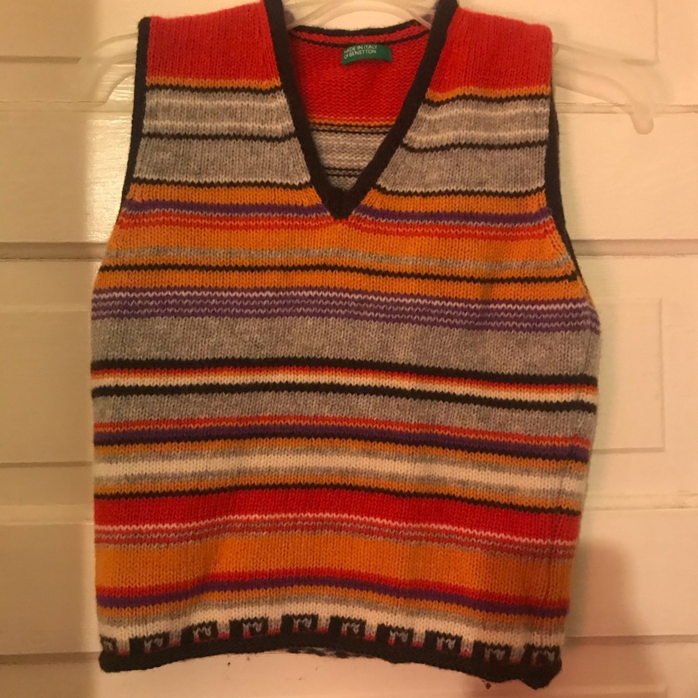 Made in Italy wool sweater vest